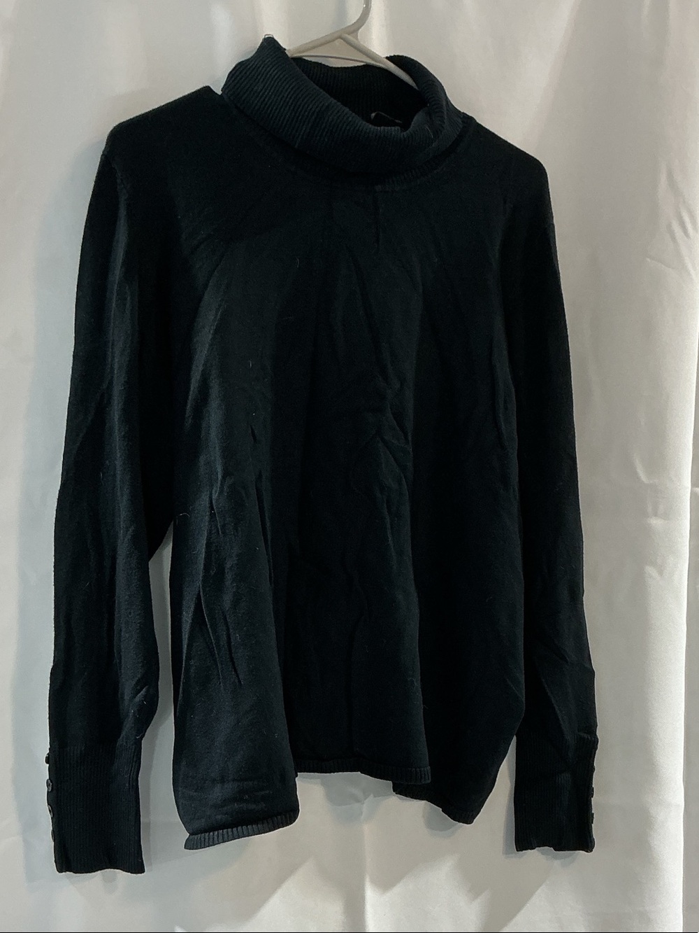 Lane Bryant Black Cowl Neck Sweater